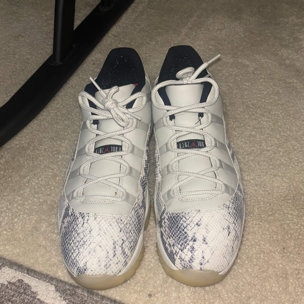 Size 15 Jordan 11 retro low “snakeskin”